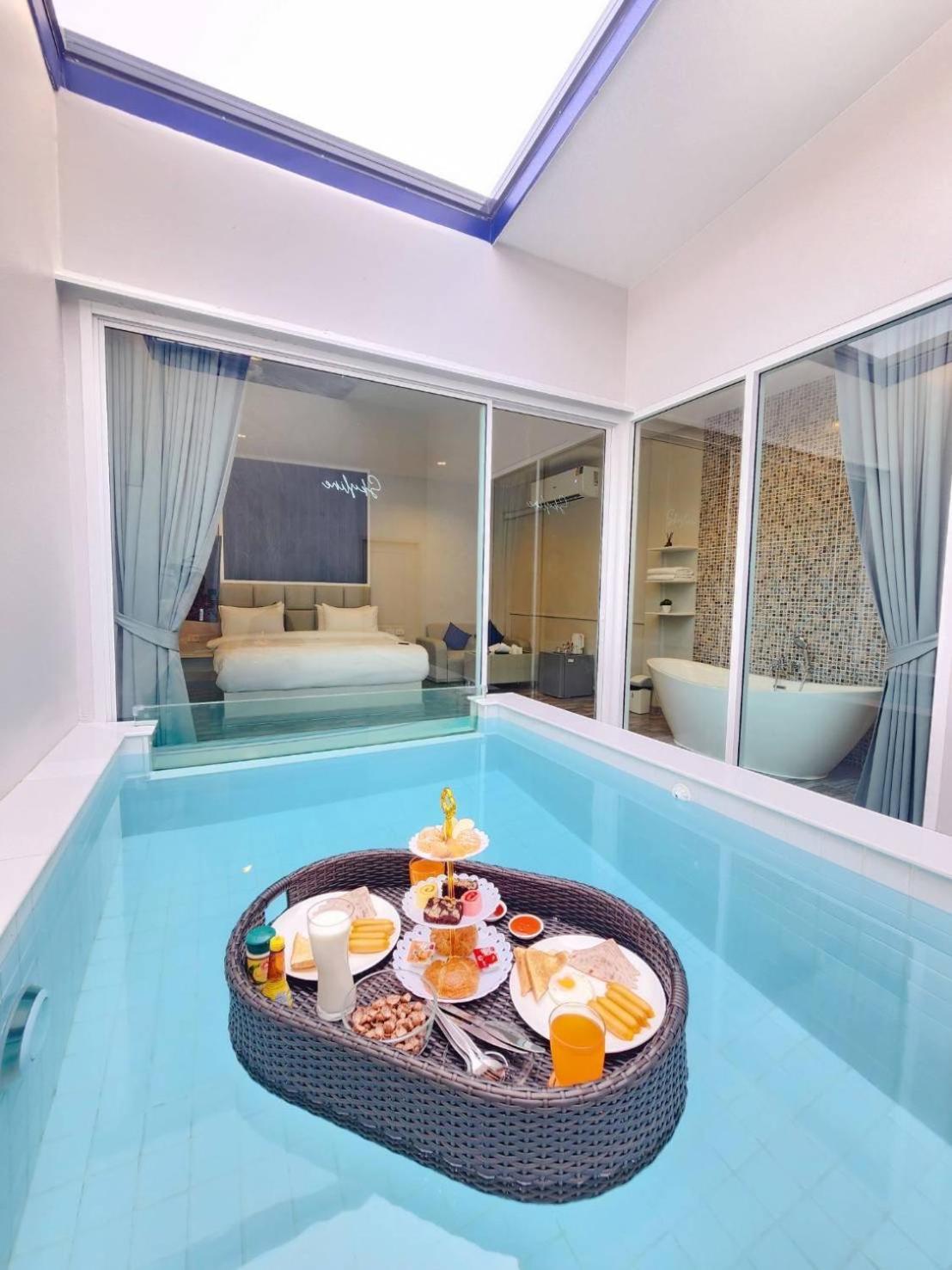 Skyline Resort Ban Khlong Lat Bua Khao Eksteriør bilde